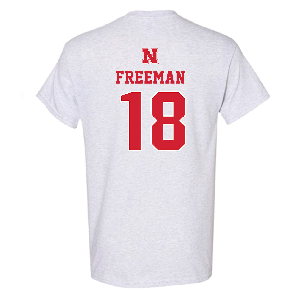 Nebraska - NCAA Baseball : Preston Freeman - Classic Shersey T-Shirt-1