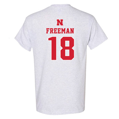 Nebraska - NCAA Baseball : Preston Freeman - Classic Shersey T-Shirt-1