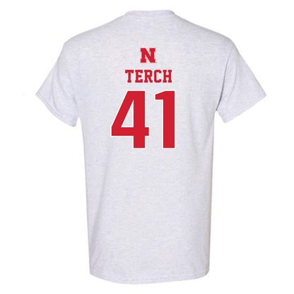 Nebraska - NCAA Football : Tanner Terch - Classic Shersey T-Shirt-1