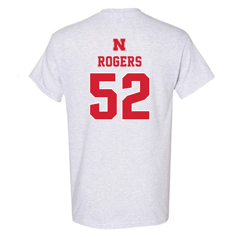 Nebraska - NCAA Football : Dylan Rogers - Classic Shersey T-Shirt-1