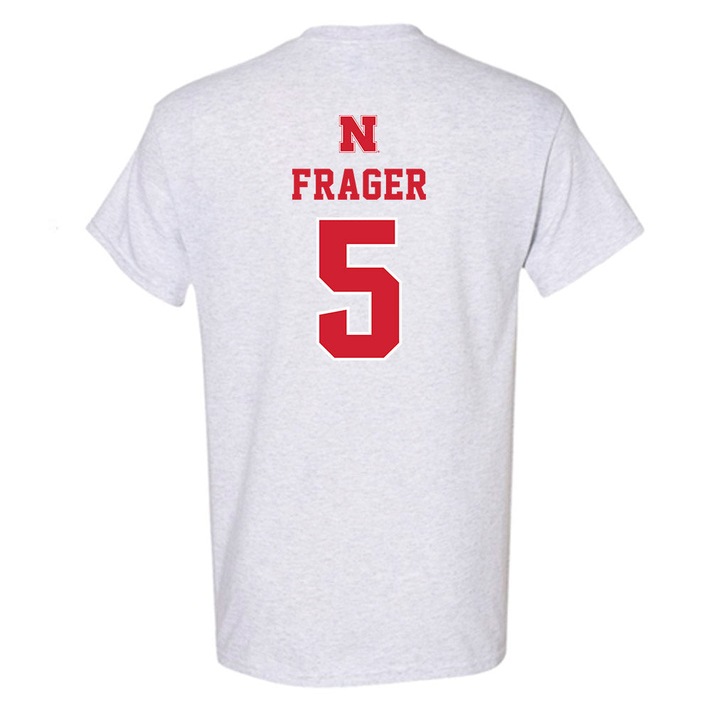 Nebraska - NCAA Men's Basketball : Braden Frager - Classic Shersey T-Shirt-1