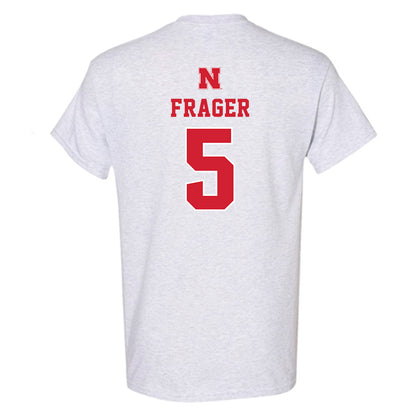 Nebraska - NCAA Men's Basketball : Braden Frager - Classic Shersey T-Shirt-1