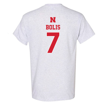 Nebraska - NCAA Men's Basketball : Justin Bolis - Classic Shersey T-Shirt-1