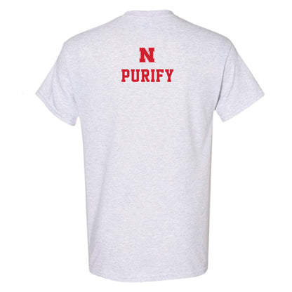 Nebraska - NCAA Football : Maurice Purify - Classic Shersey T-Shirt-1