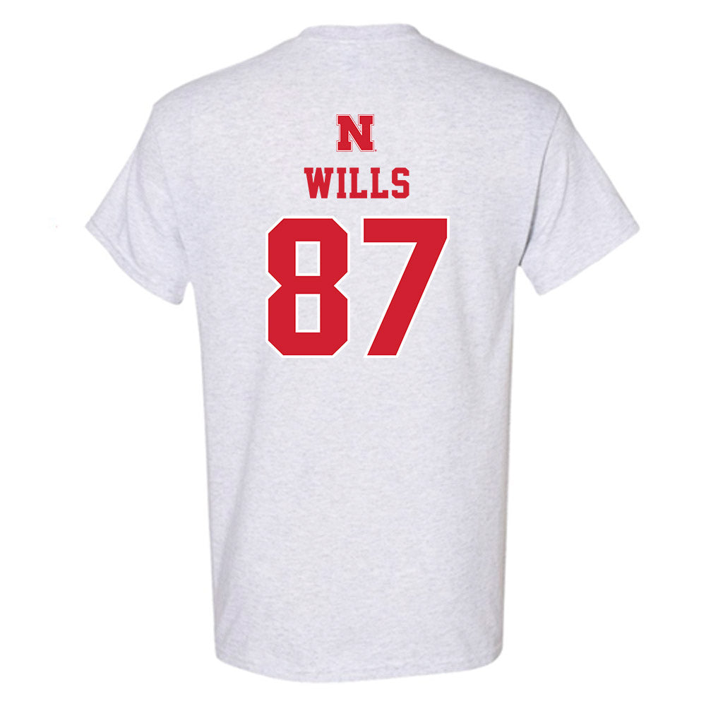 Nebraska - NCAA Football : Jack Wills - Classic Shersey T-Shirt-1