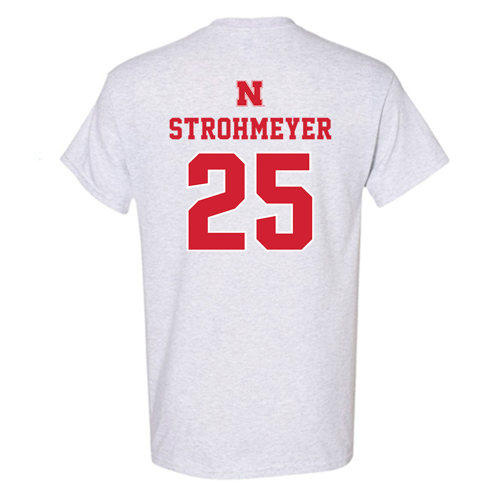 Nebraska - NCAA Baseball : Reed Strohmeyer - Classic Shersey T-Shirt-1