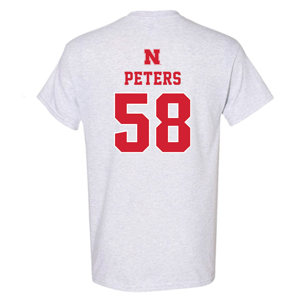 Nebraska - NCAA Football : Jake Peters - Classic Shersey T-Shirt-1