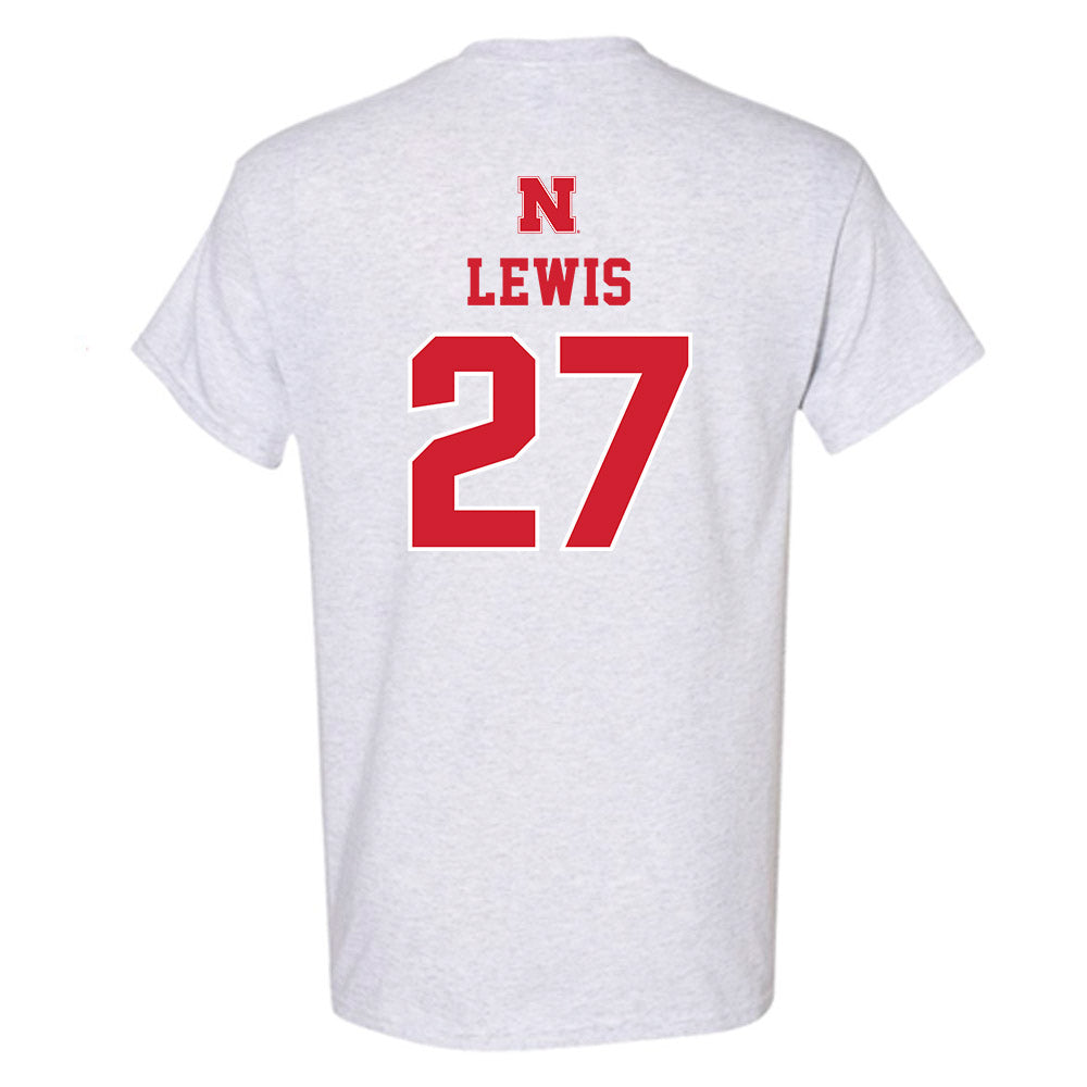 Nebraska - NCAA Women's Soccer : Nathalie Lewis - Classic Shersey T-Shirt-1