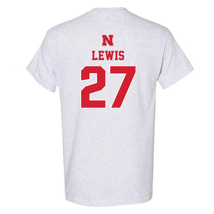 Nebraska - NCAA Women's Soccer : Nathalie Lewis - Classic Shersey T-Shirt-1