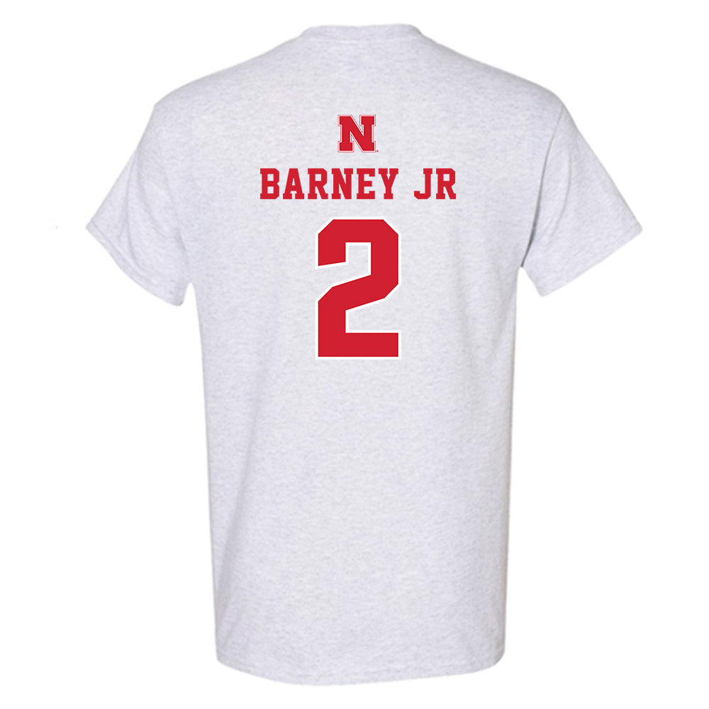 Nebraska - NCAA Football : Jacory Barney Jr - Classic Shersey T-Shirt-1