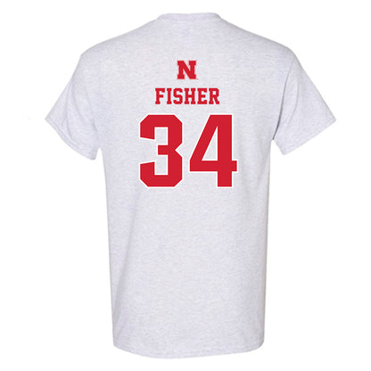 Nebraska - NCAA Women's Basketball : Emily Fisher - Classic Shersey T-Shirt-1