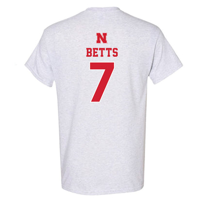 Nebraska - NCAA Men's Basketball : Kadyn Betts - Classic Shersey T-Shirt-1