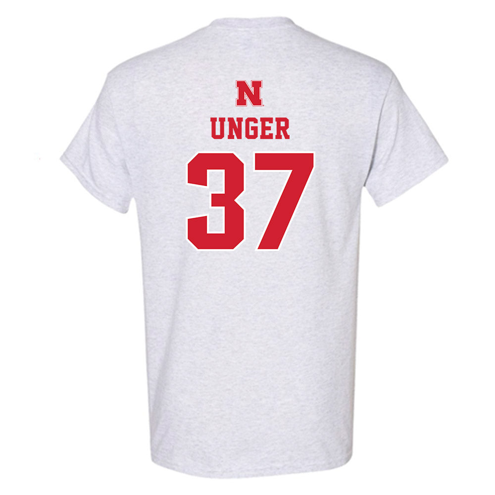 Nebraska - NCAA Baseball : J'Shawn Unger - Classic Shersey T-Shirt-1