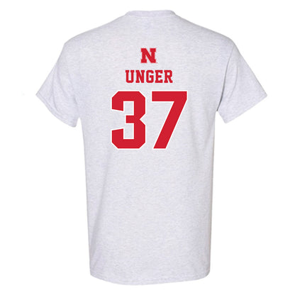 Nebraska - NCAA Baseball : J'Shawn Unger - Classic Shersey T-Shirt-1