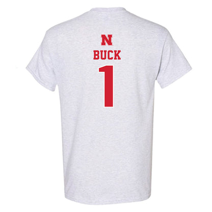 Nebraska - NCAA Baseball : Jett Buck - Classic Shersey T-Shirt-1