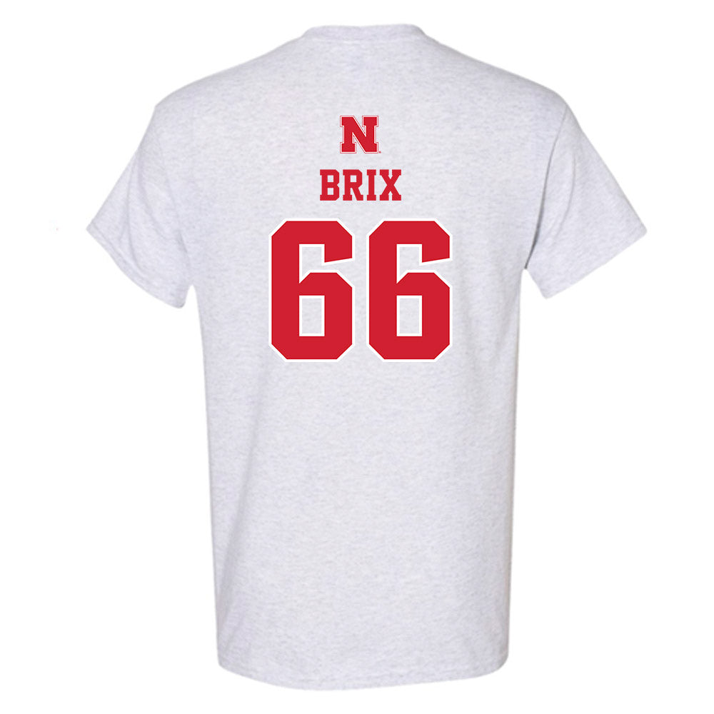 Nebraska - NCAA Football : Grant Brix - Classic Shersey T-Shirt-1