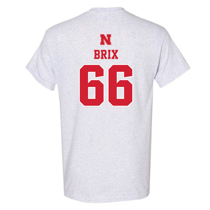 Nebraska - NCAA Football : Grant Brix - Classic Shersey T-Shirt-1