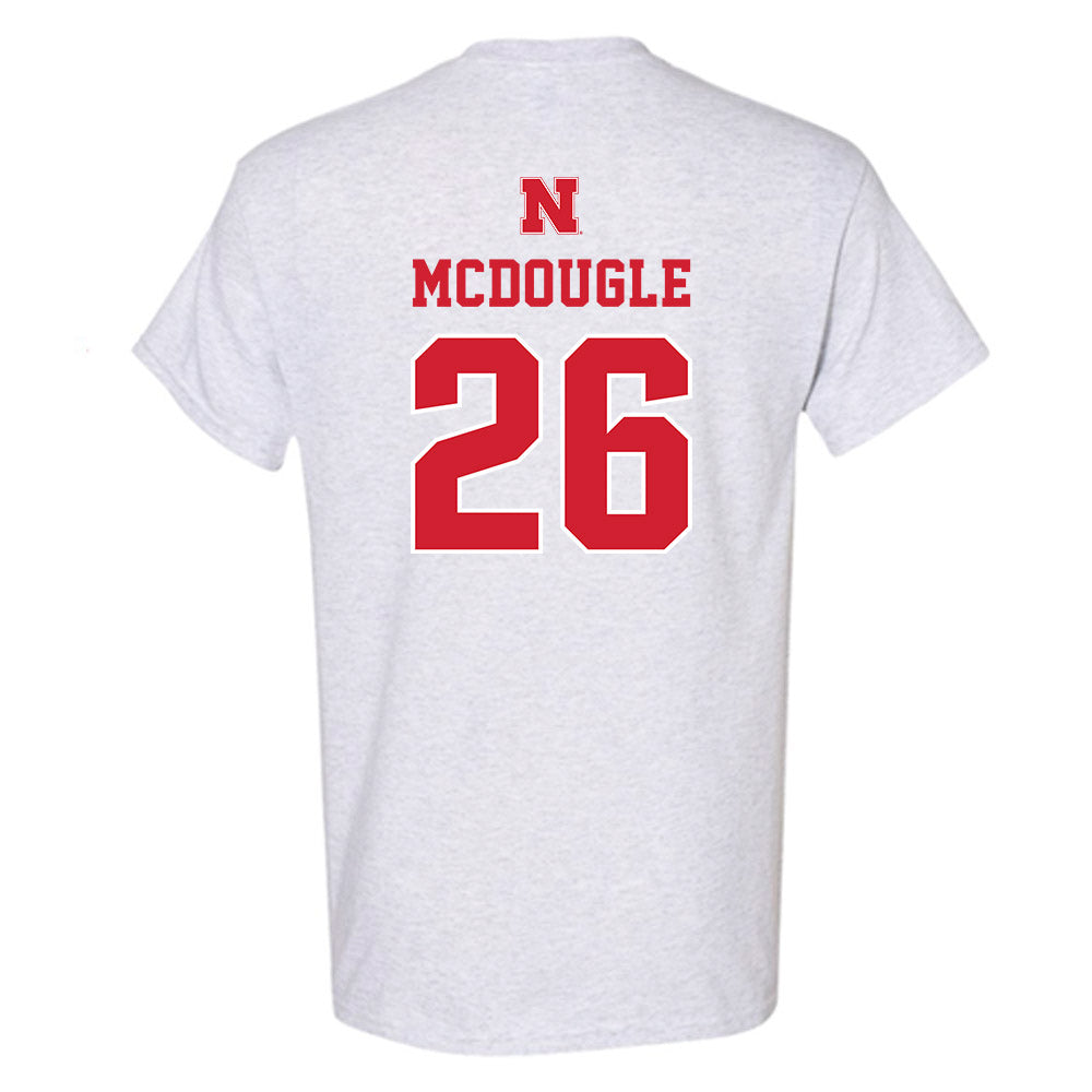 Nebraska - NCAA Football : Dwayne Mcdougle - Classic Shersey T-Shirt-1