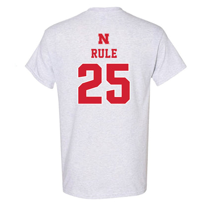 Nebraska - NCAA Football : Jamal Rule - Classic Shersey T-Shirt-1