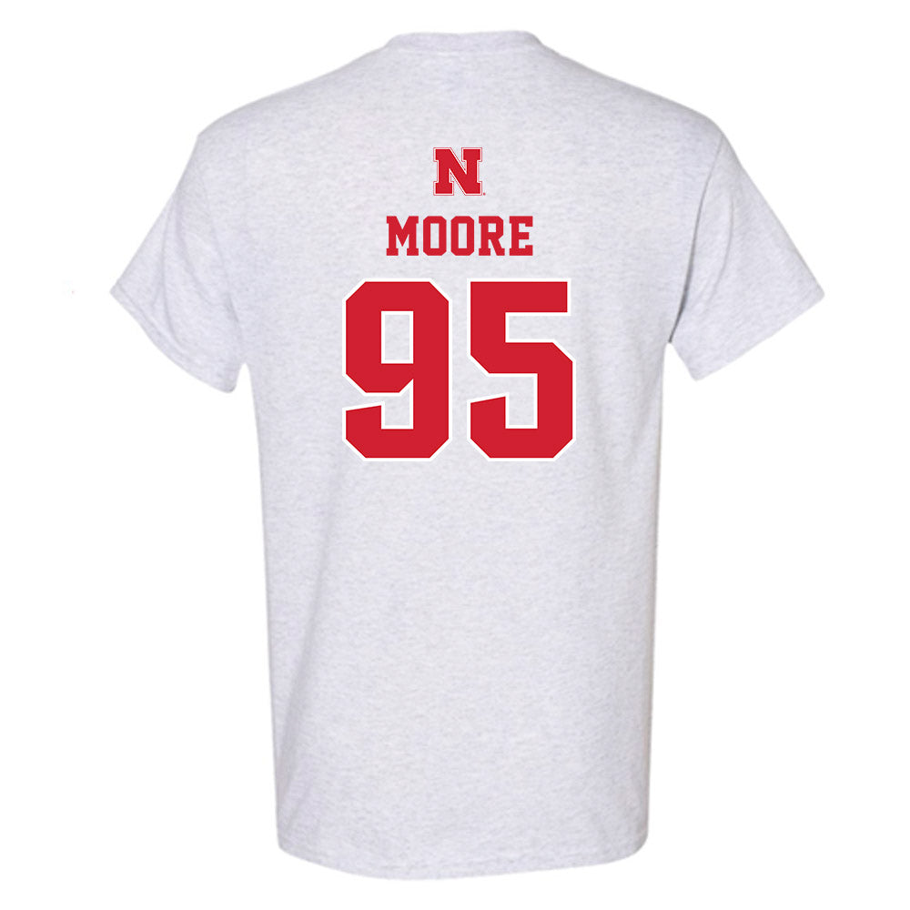 Nebraska - NCAA Football : Gabriel Moore - Classic Shersey T-Shirt-1