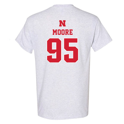 Nebraska - NCAA Football : Gabriel Moore - Classic Shersey T-Shirt-1