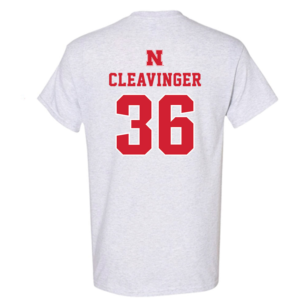 Nebraska - NCAA Baseball : Grant Cleavinger - Classic Shersey T-Shirt-1