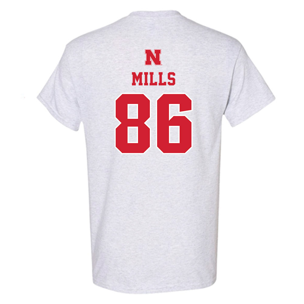 Nebraska - NCAA Football : Cortez Mills - Classic Shersey T-Shirt-1