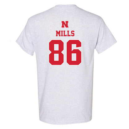 Nebraska - NCAA Football : Cortez Mills - Classic Shersey T-Shirt-1
