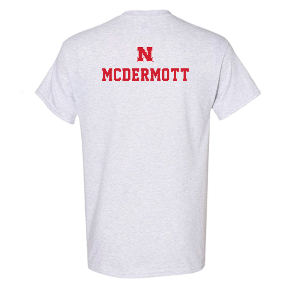 Nebraska - NCAA Men's Golf : Evan McDermott - Classic Shersey T-Shirt-1