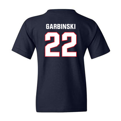 UConn - NCAA Baseball : Garret Garbinski - Classic Shersey Youth T-Shirt-1