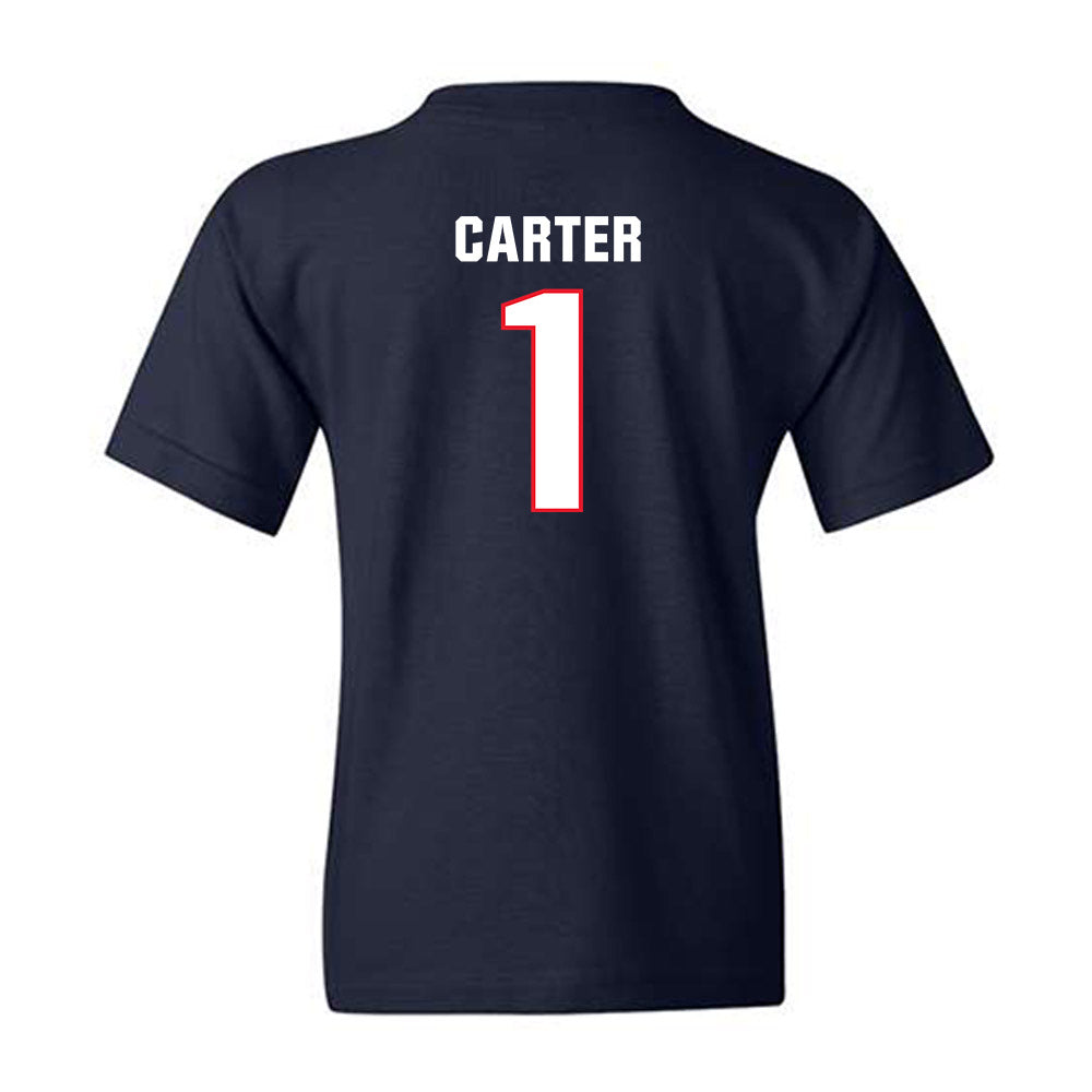 UConn - NCAA Men's Soccer : Adam Carter - Classic Shersey Youth T-Shirt-1