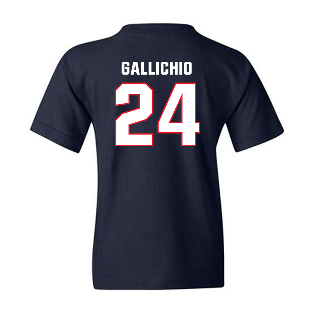 UConn - NCAA Men's Lacrosse : Eric Gallichio - Classic Shersey Youth T-Shirt-1