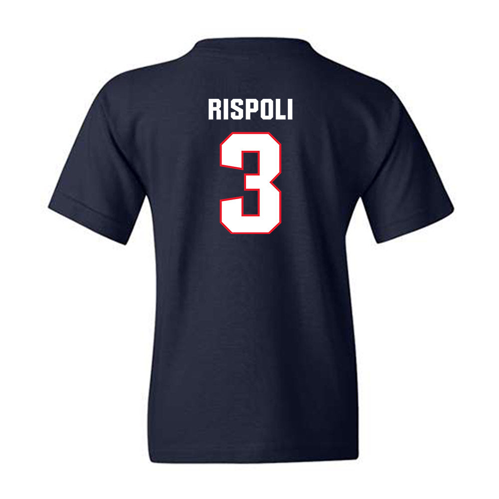 UConn - NCAA Baseball : Rob Rispoli - Classic Shersey Youth T-Shirt-1