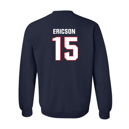 UConn - NCAA Baseball : Brady Ericson - Classic Shersey Crewneck Sweatshirt-1