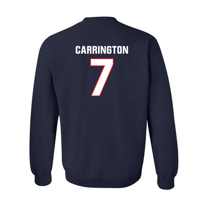 UConn - NCAA Softball : Grace Carrington - Classic Shersey Crewneck Sweatshirt-1