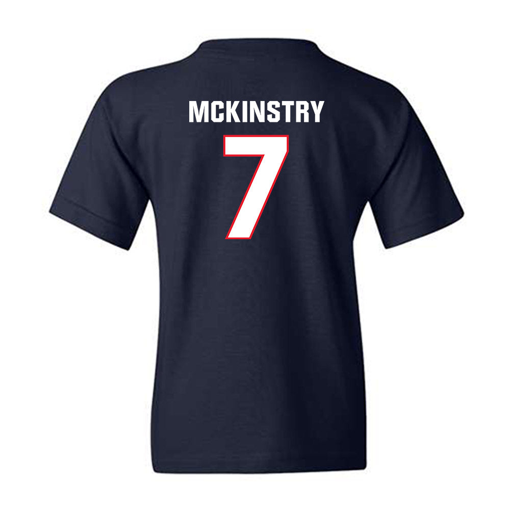 UConn - NCAA Football : Tyler McKinstry - Classic Shersey Youth T-Shirt-1