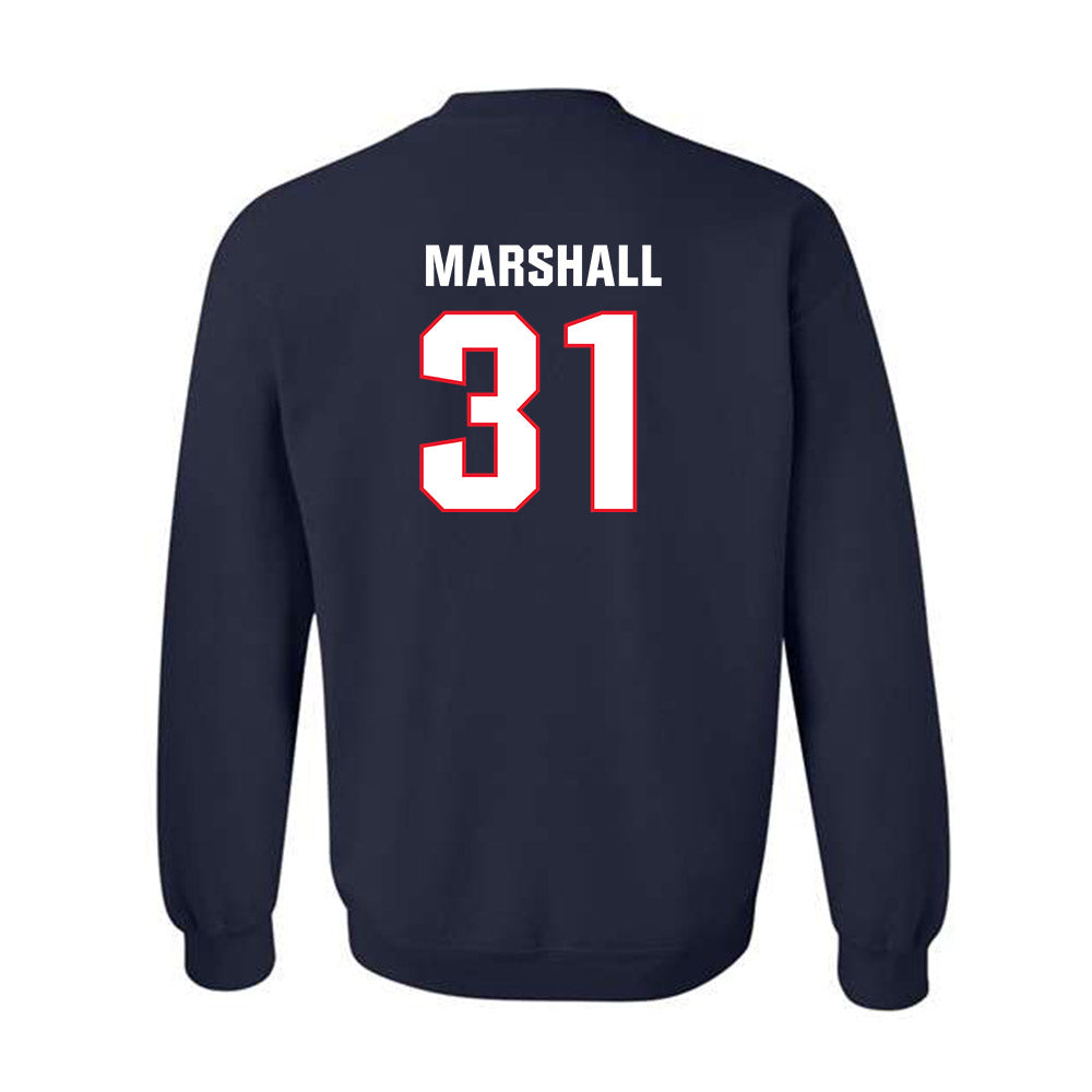 UConn - NCAA Baseball : Jackson Marshall - Classic Shersey Crewneck Sweatshirt-1