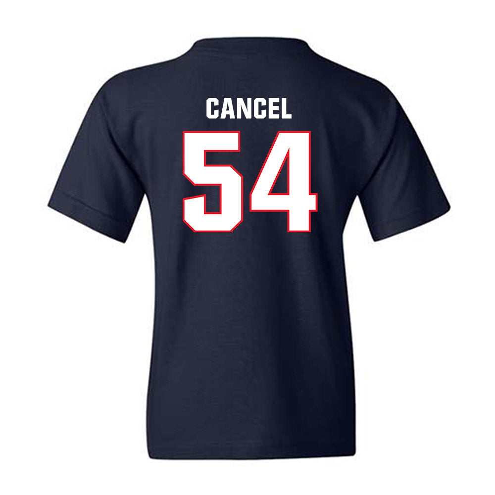 UConn - NCAA Baseball : Chris Cancel - Classic Shersey Youth T-Shirt-1