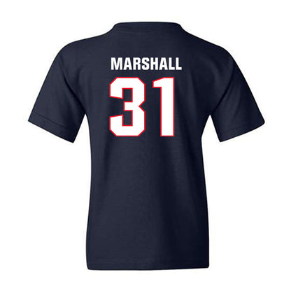 UConn - NCAA Baseball : Jackson Marshall - Classic Shersey Youth T-Shirt-1