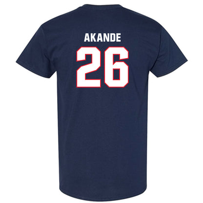 UConn - Football Legends : Shmar Akande - Classic Shersey T-Shirt-1