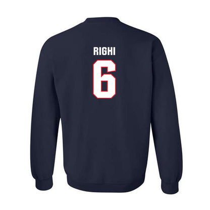 UConn - NCAA Baseball : Camden Righi - Classic Shersey Crewneck Sweatshirt-1