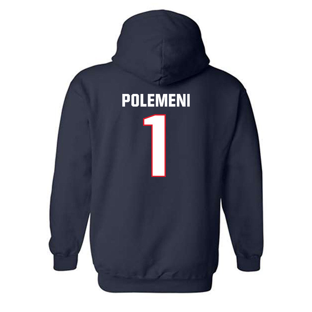 UConn - NCAA Baseball : Christopher Polemeni - Classic Shersey Hooded Sweatshirt-1