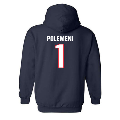 UConn - NCAA Baseball : Christopher Polemeni - Classic Shersey Hooded Sweatshirt-1