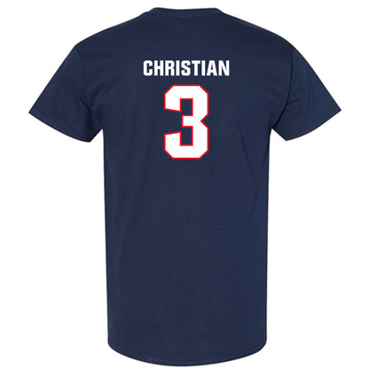 UConn - NCAA Football : Kenji Christian - Classic Shersey T-Shirt-1