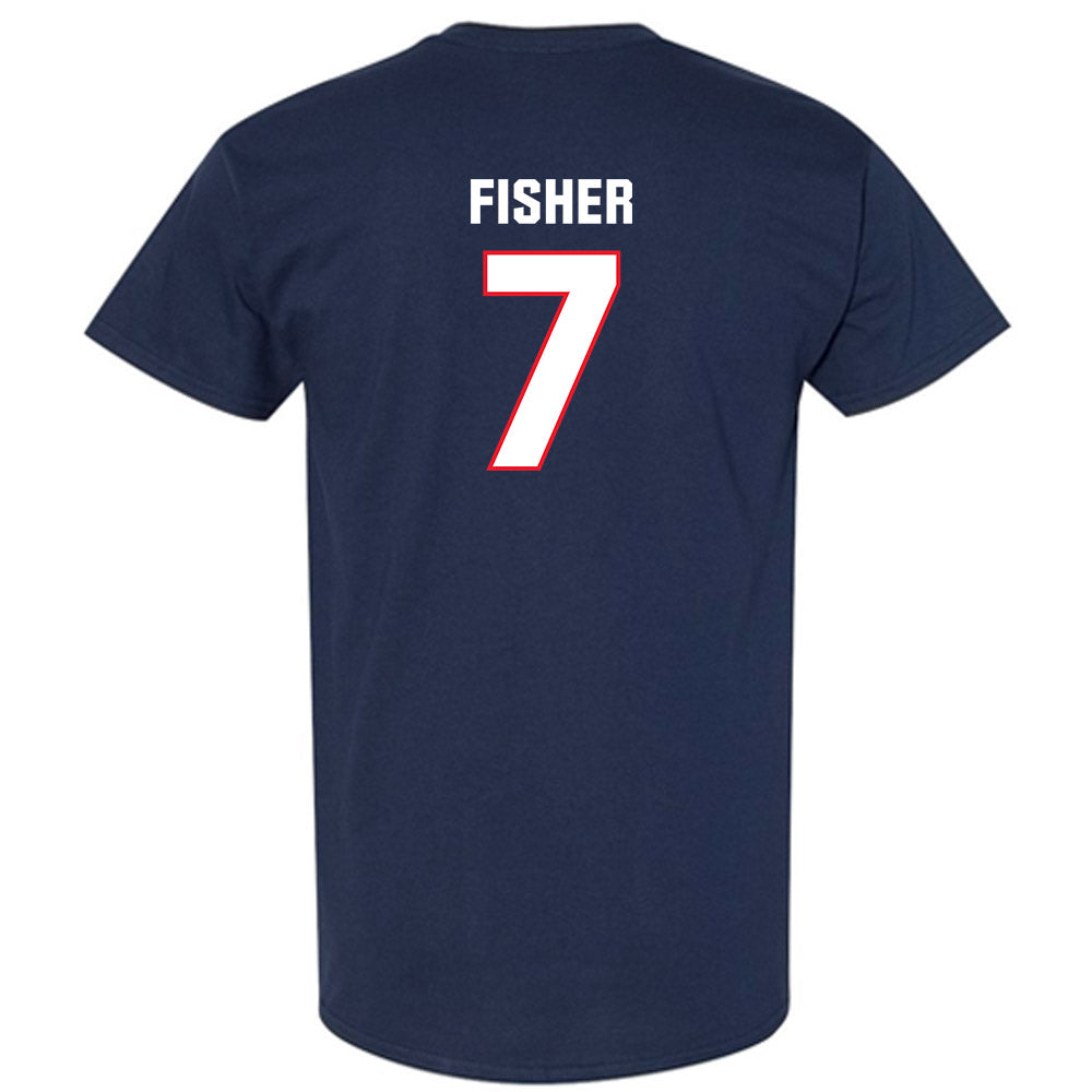 UConn - NCAA Women's Basketball : Kelis Fisher - Classic Shersey T-Shirt-1