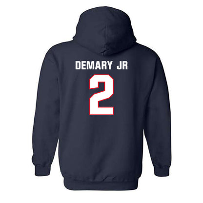 UConn - NCAA Men's Basketball : Silas Demary Jr - Classic Shersey Hooded Sweatshirt-1
