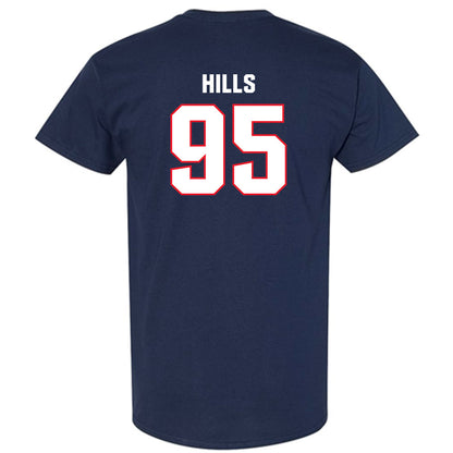 UConn - NCAA Football : Melvin Hills - Classic Shersey T-Shirt-1
