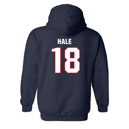 UConn - NCAA Baseball : Charlie Hale - Classic Shersey Hooded Sweatshirt-1