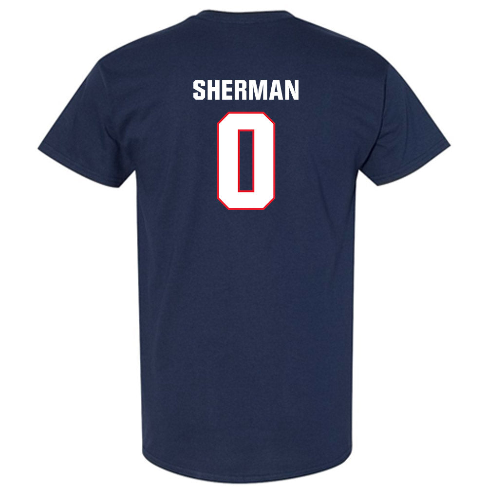 UConn - NCAA Football : Kvon Sherman - Classic Shersey T-Shirt-1