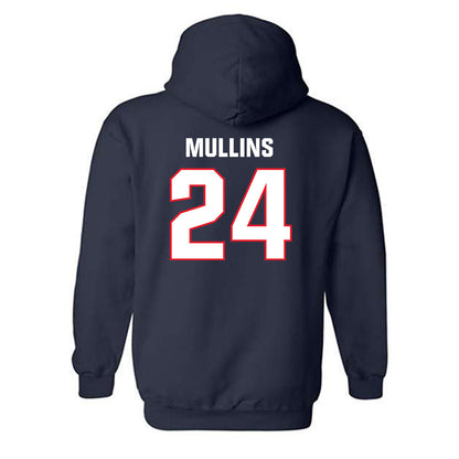 UConn - NCAA Men's Basketball : Braylon Mullins - Classic Shersey Hooded Sweatshirt-1